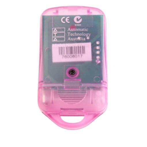 ATA PTX4 Pink Garage Door Remote SecuraCode Back