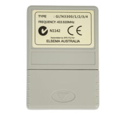 Elsema GigaLink GLT43301 433MHz Hand Remote Control 3