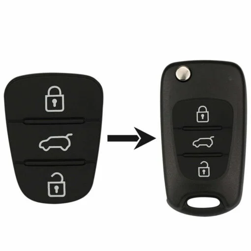 Hyundai Car Remote Replacement Buttons 5