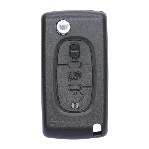 Citroen 3 Button Replacement Car Key Case HU83 No Battery Clip - Image 8