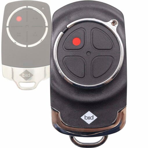 BnD Doors TB6 Bl;ack Replacement Garage Door Remote Control