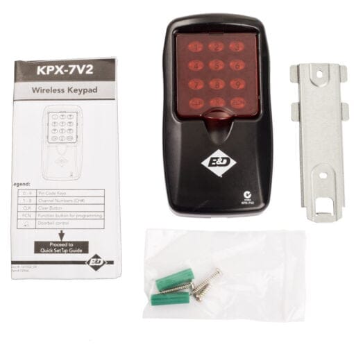 B&D KPX7v2 Wireless Pin Code Keypad - Image 3