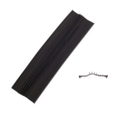 B&D Garage Door Rubber Weather Seal - New Type 1m Length