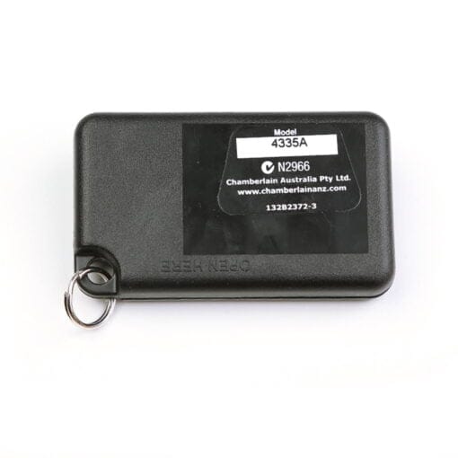 B&D 4335a Remote Garage Door Back