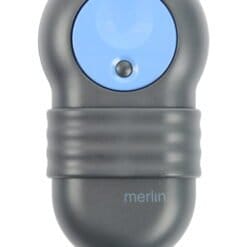 Merlin M802 Blue Button Visor Garage Remote with 12 Dipswitches