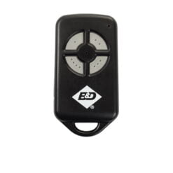 B&D PTX4 Garage Door Remote Control Holder Front