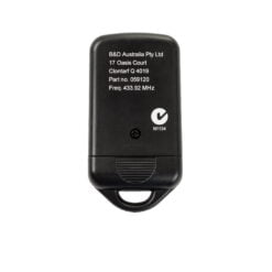 B&D PTX4 Garage Door Remote Control Holder Back