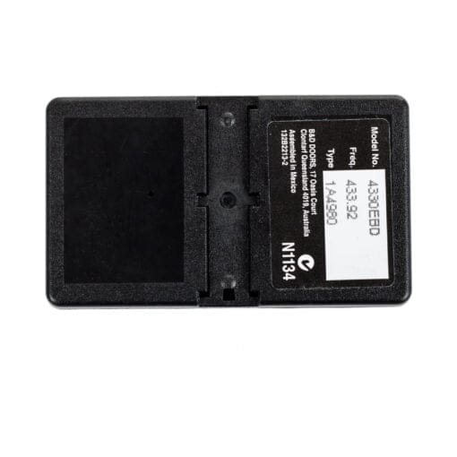 B&D 4330EBD Garage Door Sunvisor Remote Back