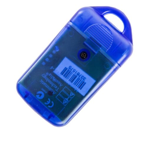 ATA PTX4 Blue Garage Door Remote SecuraCode Back