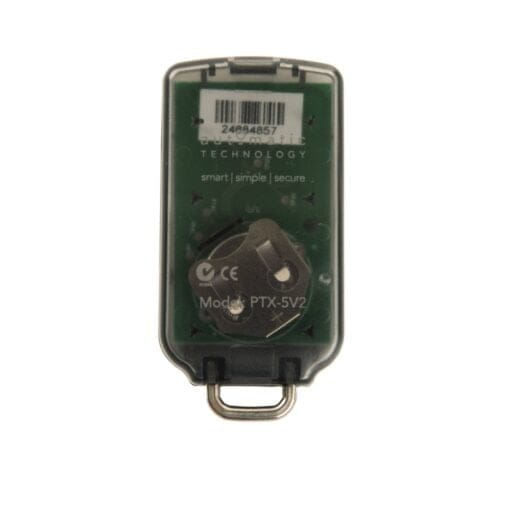 ATA PTX5 Garage Door Remote PTX5v2 PTX5v1 Back