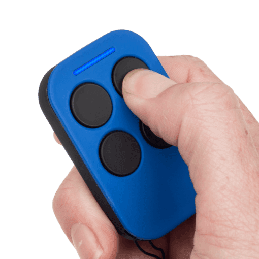 PTX4 Garage Opener Remote Blue