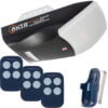 Auto Openers Sectional Garage Door Opener 3x Remotes