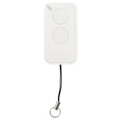 Nice Era Inti White Garage Door Remote Control Front