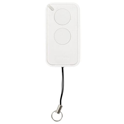 Nice Era Inti White Garage Door Remote Control Front