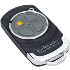 ATA PTX6 Black Remote Control Keyring Front Angle