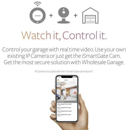 iSmartGate Lite Pro Info Graph Watch It Control It