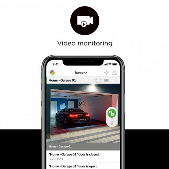 iSmartGate Lite Tilt Door Garage Kit Phone Video Monitoring