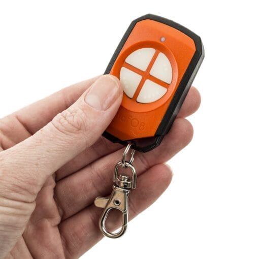 FOB43304 Orange 4 Button Remote Control Hand