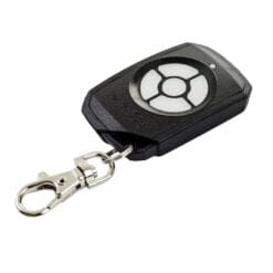 FOB43305BLK Black 5 Button Remote Control Angle