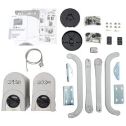 FAAC 391 Linear Swing Gate Opener Kit Contents