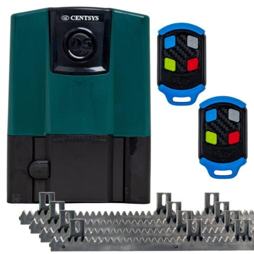 Centsys Centurion D5 Evo 240V Automatic Slide Gate Motor + 4m Gate Track
