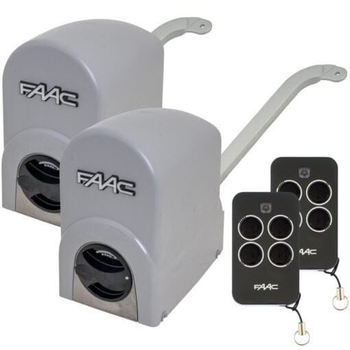 FAAC 391 Linear Swing Gate Opener Kit Dual Kit