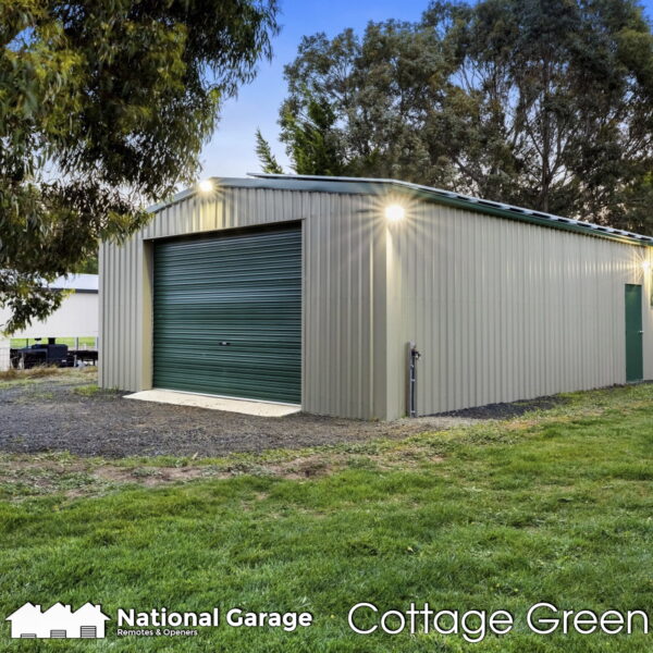 Garage Roller Doors Buy Online B&D Taurean Cottage Green