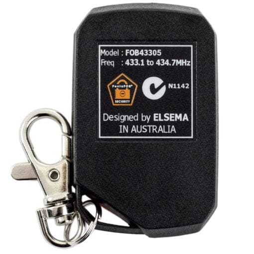 Elsema PentaCode FOB43305 Remote Control Orange Back