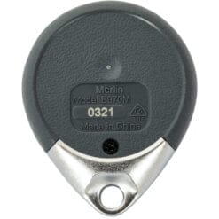 Merlin E970M E970 Garage Door Remote Control Security+ 2.0 Back