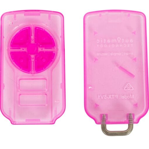 ATA PTX5 Pink Enclosure Case Back