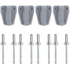 Roller Door Stick On Guide 4 Pack