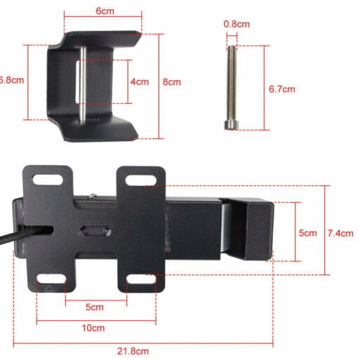 Electric Pulse Lock Kit Dimensions and Size