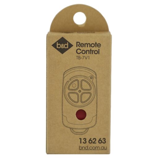 B&D TB-7v1 TriTran Garage Door Remote Black - Image 9