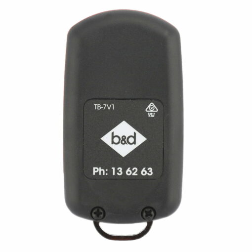 B&D TB-7v1 TriTran Garage Door Remote Black - Image 4