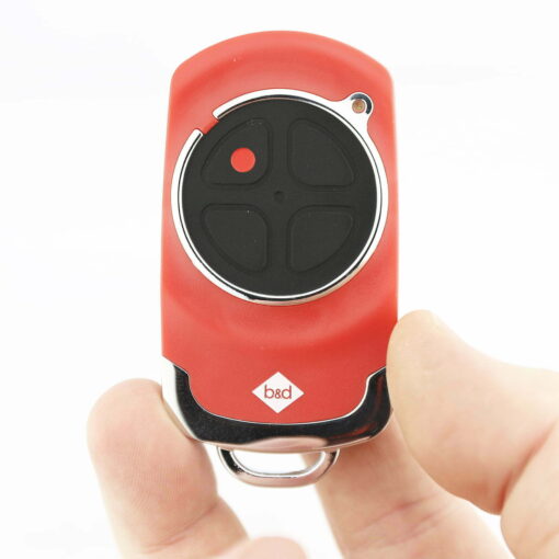B&D TB-7v1 TriTran Garage Door Remote Red - Image 10