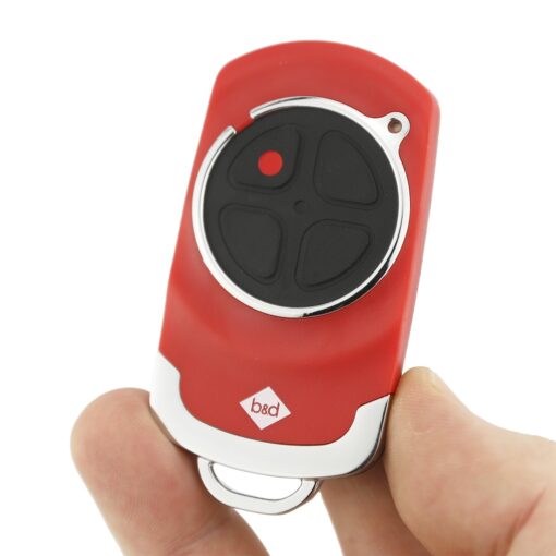 B&D TB-7v1 TriTran Garage Door Remote Red - Image 9