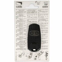 Came Top432EV Garage Door Gate Remote Control Instructions
