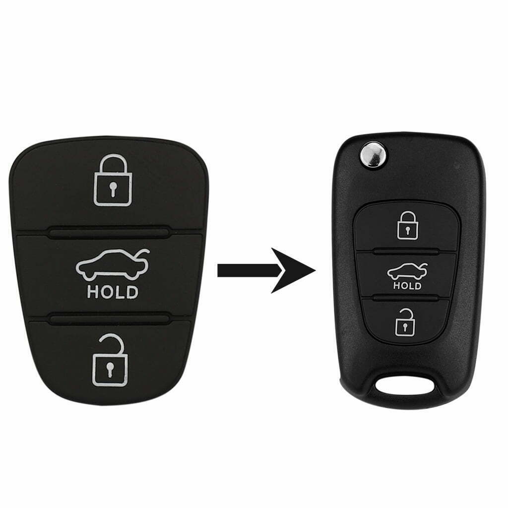 Hyundai Car Remote Replacement AOHY-B01 Buttons