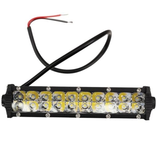 Dual Row Slim 7inch LED Light Bar - High Lumen Output, Efficient Cooling, & Safe Driving Accessory