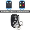 Centurion Aftermarket Garage Door Remote