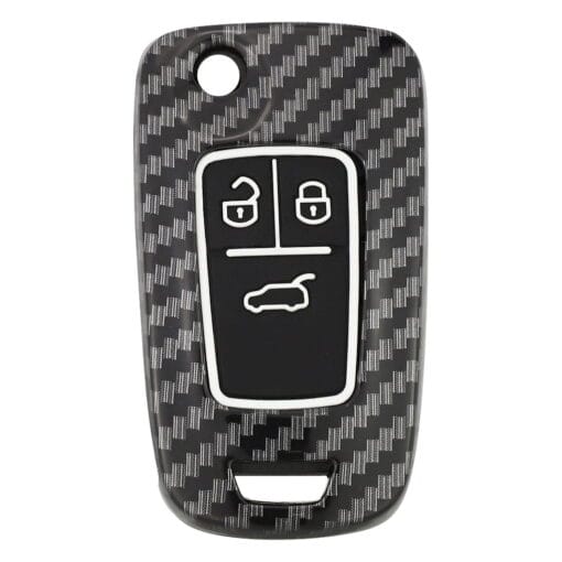 Holden Carbon Fiber Car Key Cover | Barina, Cruze, Trax