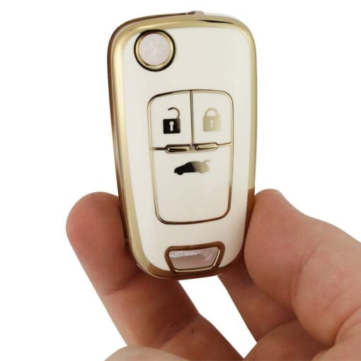 Holden White Car Key Cover | Barina, Cruze, Trax - Image 3