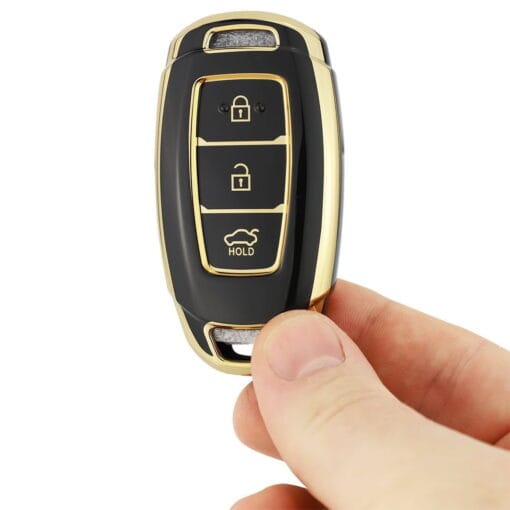 Hyundai Black Car Key Cover | i30 N-Line, i30 SR - Image 3