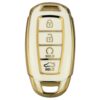 Hyundai White Car Key Cover | i30, Elantra, Tucson, Kona