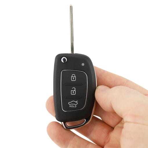 Hyundai Santa Fe iX45 3 Button Car Key Replacement Remote Case/Shell - Image 5