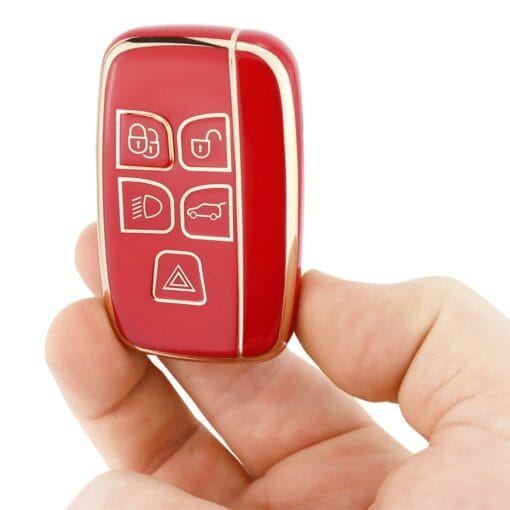 Land Rover Red Car Key Cover | Range Rover, Freelander, Evoque, Discovery - Image 4