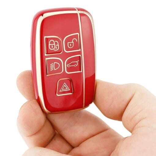 Land Rover Red Car Key Cover | Range Rover, Freelander, Evoque, Discovery - Image 3