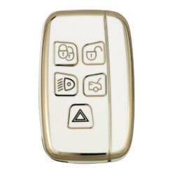 Land Rover White Car Key Cover | Range Rover, Freelander, Evoque, Discovery