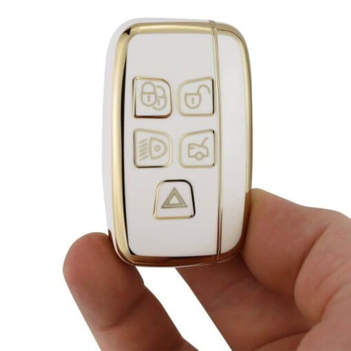 Land Rover White Car Key Cover | Range Rover, Freelander, Evoque, Discovery - Image 5