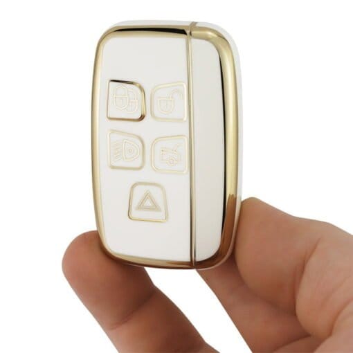 Land Rover White Car Key Cover | Range Rover, Freelander, Evoque, Discovery - Image 4